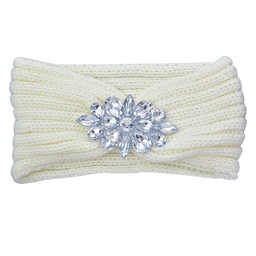 [JZHE0018W] Fascia per capelli 10x22 cm Bianco