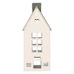 [6Y6076] Decoratie huis 11x11x29 cm