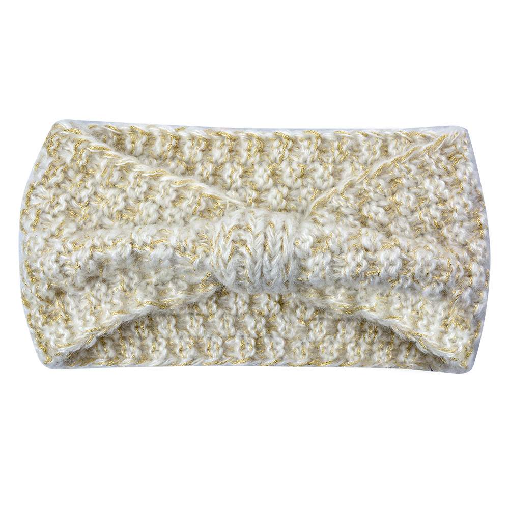Bande de cheveaux 10x22 cm Blanc Vert