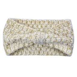 [JZHE0012] Fascia per capelli 10x22 cm Bianco Verde