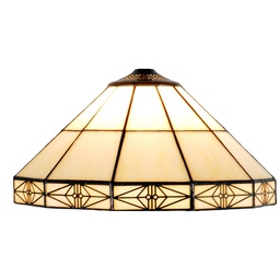 [5LL-3087] Lampenkap Tiffany Ø 32x16 cm