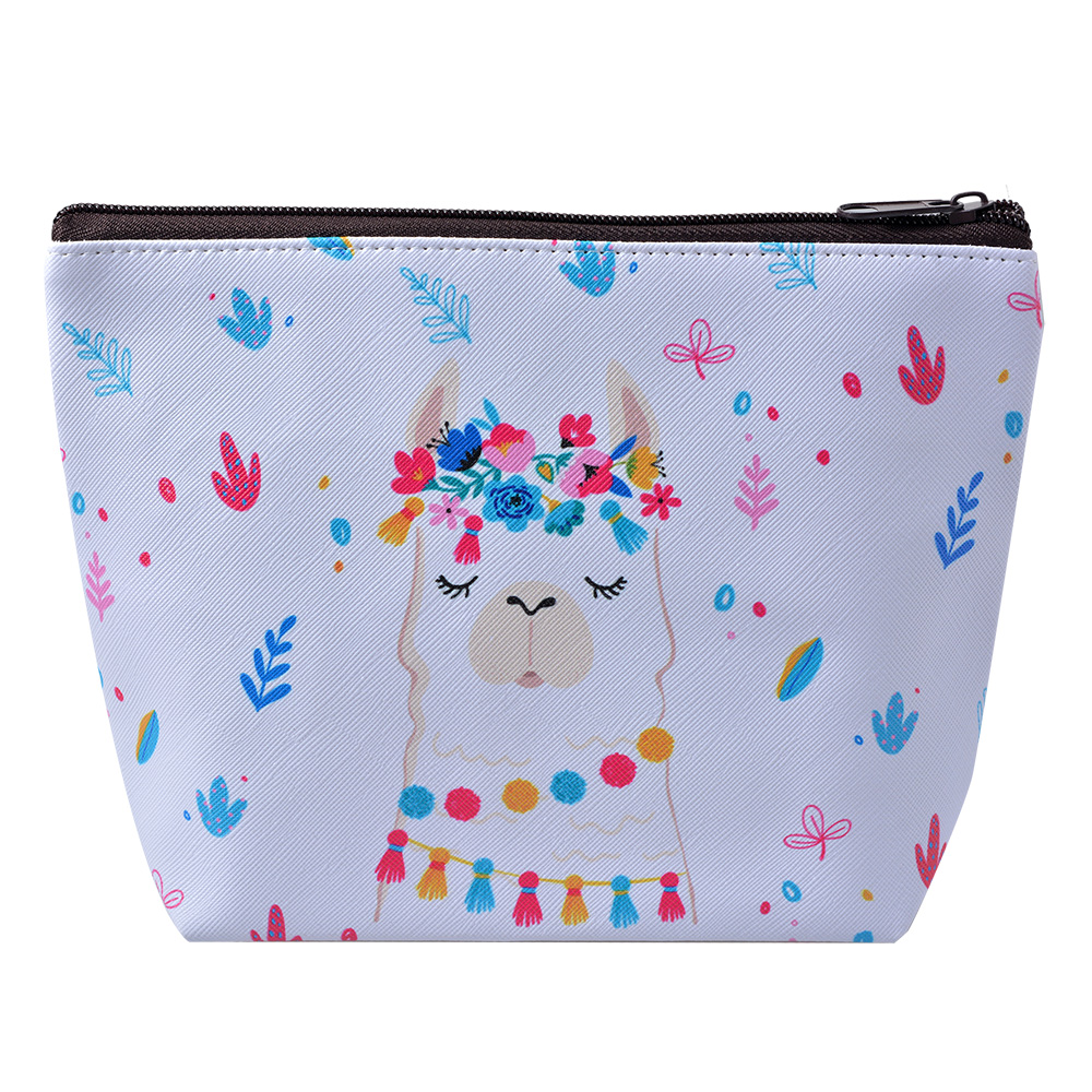 Busta toilette per donne Bianco 22x15 cm