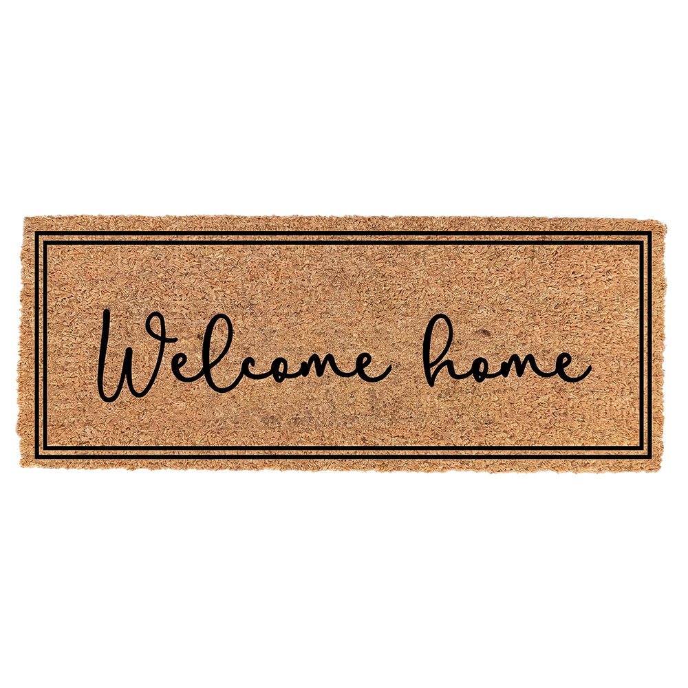 Doormat Inside Brown Black 75x22x2 cm
