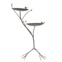 Abbeveratoio per uccelli Verde Marrone 38x43x78 cm