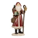 Weihnachtsdeko Weihnachtsmann Rot Weiß 12x11x26 cm