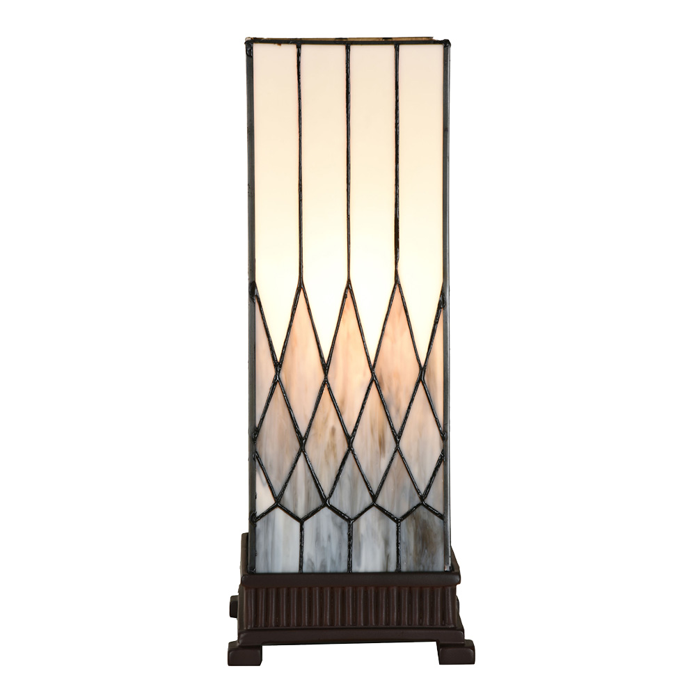 Tafellamp Tiffany 17x17x43 cm E27/max 1x40W