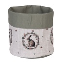 Panier à pain Beige Marron Ø 15x16 cm