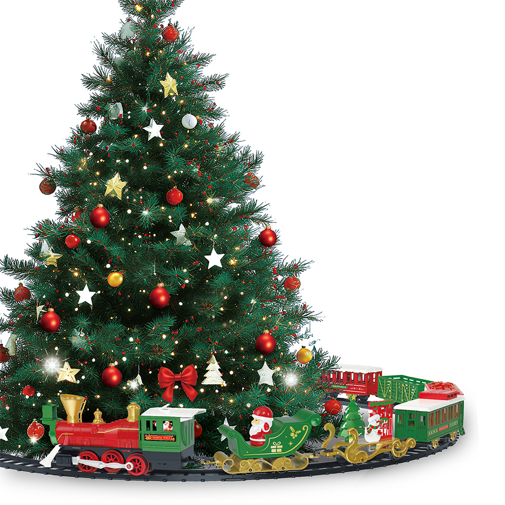 Decoratie kerstboom trein Ø 56 cm