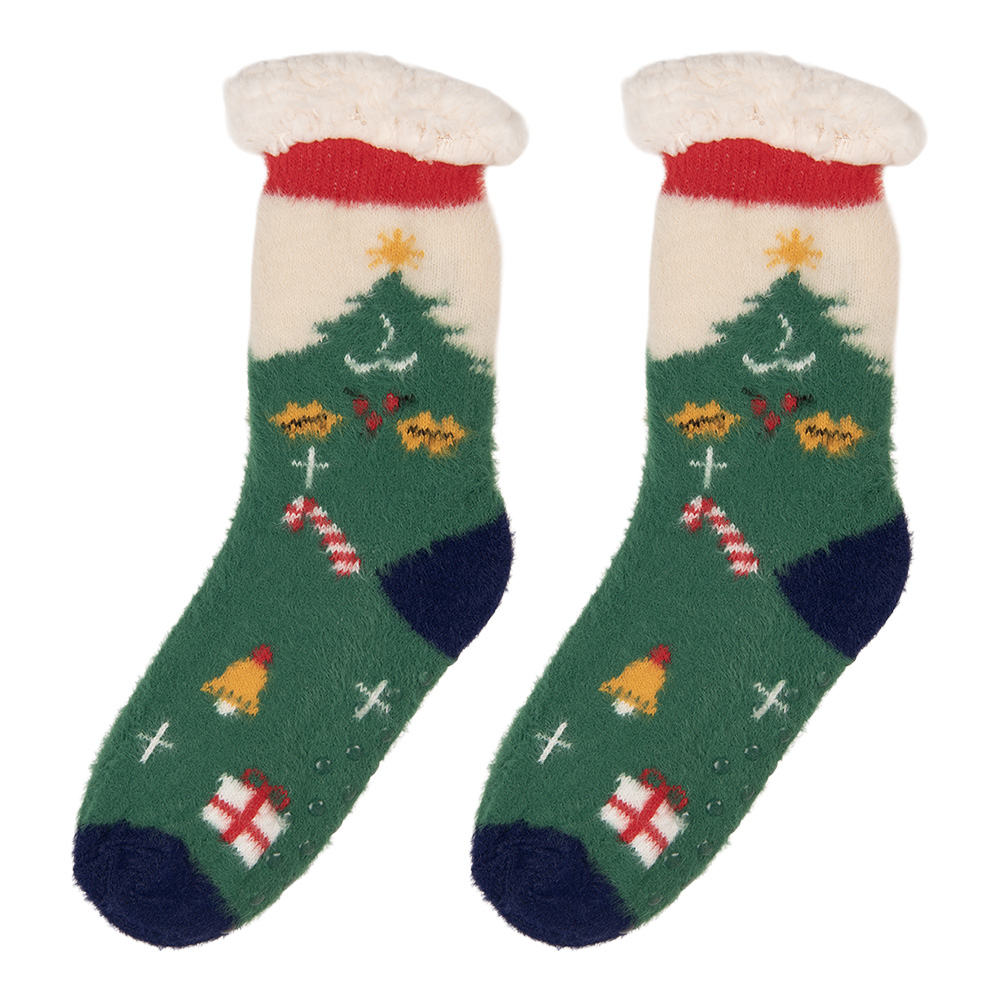Socken Grün Weiß one size