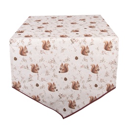 [TST65] Chemin de table Beige Marron 50x160 cm