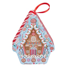 [6BL0204] Scatola di Latta Rosso Blu 10x13x6 cm