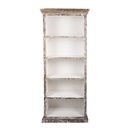 Schrank Braun Beige 80x36x195 cm