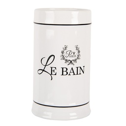 [6CE2004] Toothbrush Holder White Ø 8x13 cm