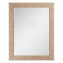 Miroir mural Marron 37x2x47 cm