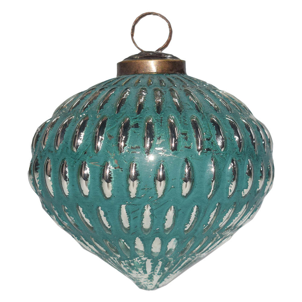 Boule de Noël Vert Ø 10x10 cm