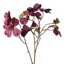 Fleur artificielle Violet 12x8x72 cm