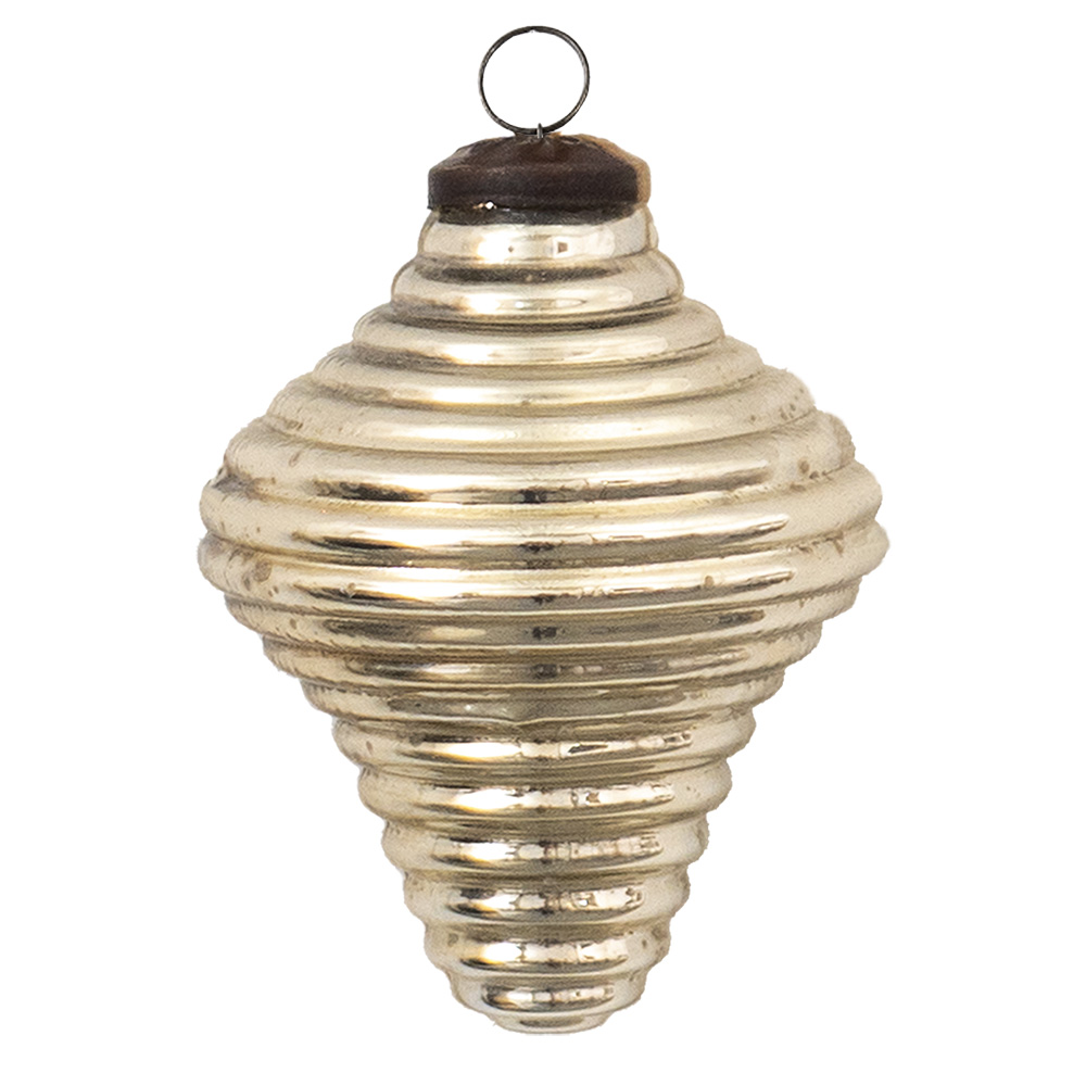 Kerstbal Ø 6x8 cm