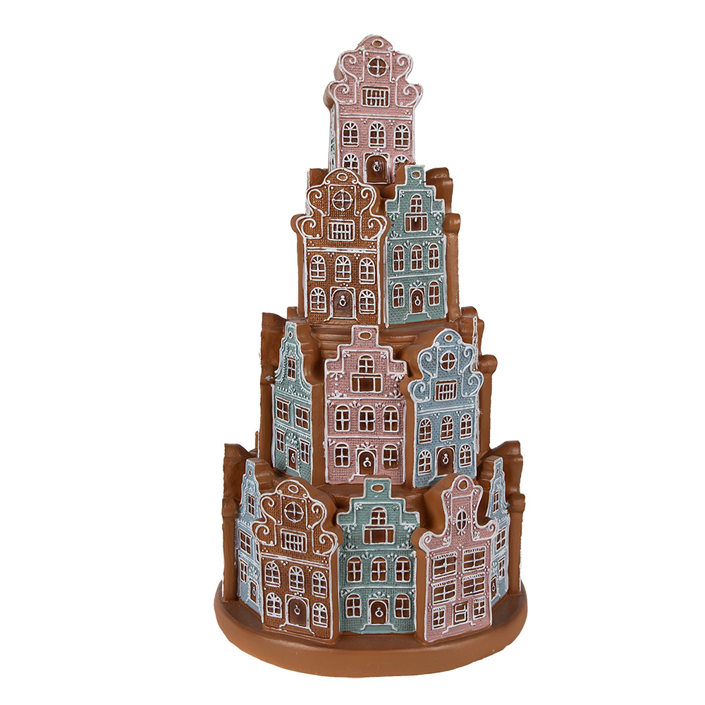 Decoratie huis met LED Ø 18x33 cm / 3xAAA