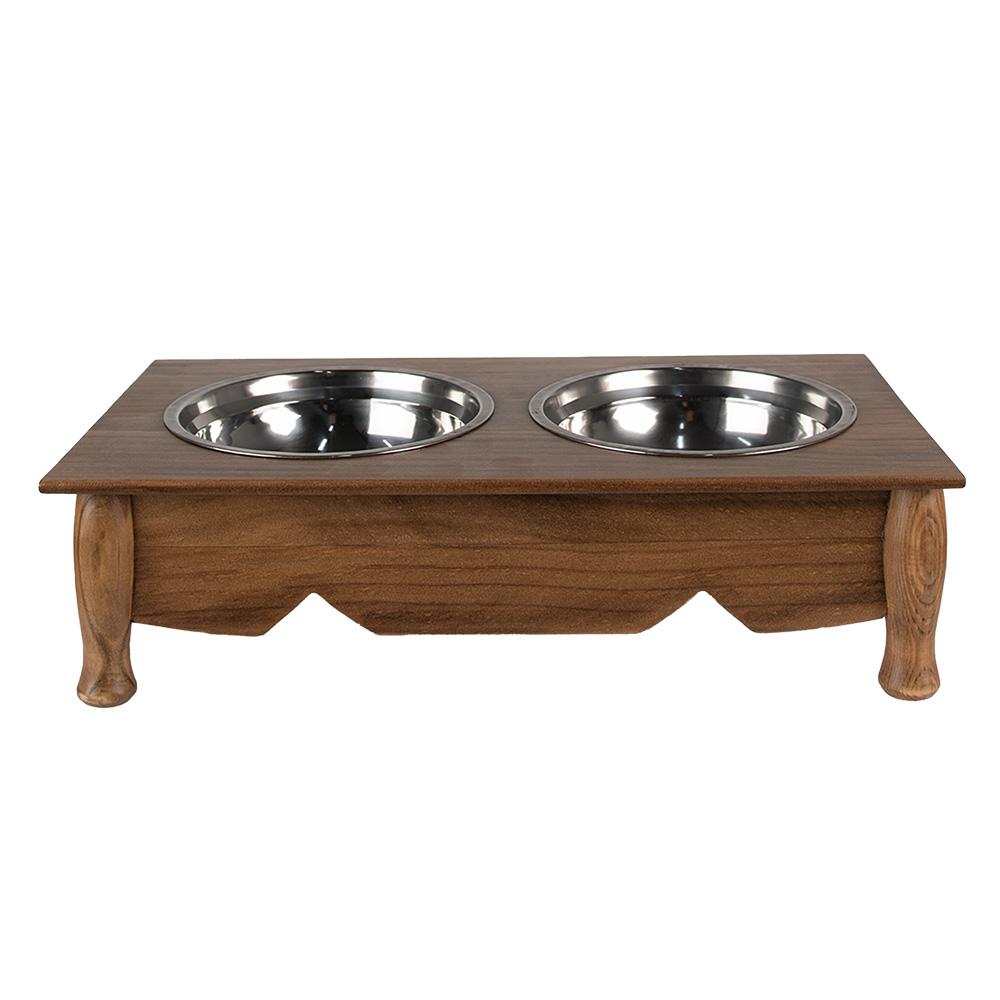 Dieren voerbak 41x22x12 cm / 2x500 ml