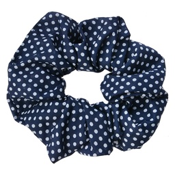 [MLHCD0158BL] Haarelastiekje blauw Ø 10x3 cm