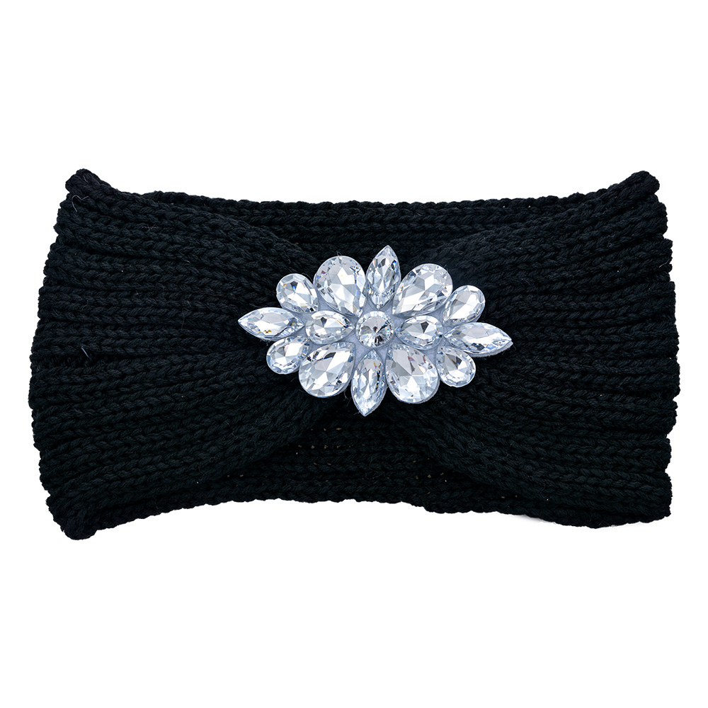Bande de cheveaux 10x22 cm Noir