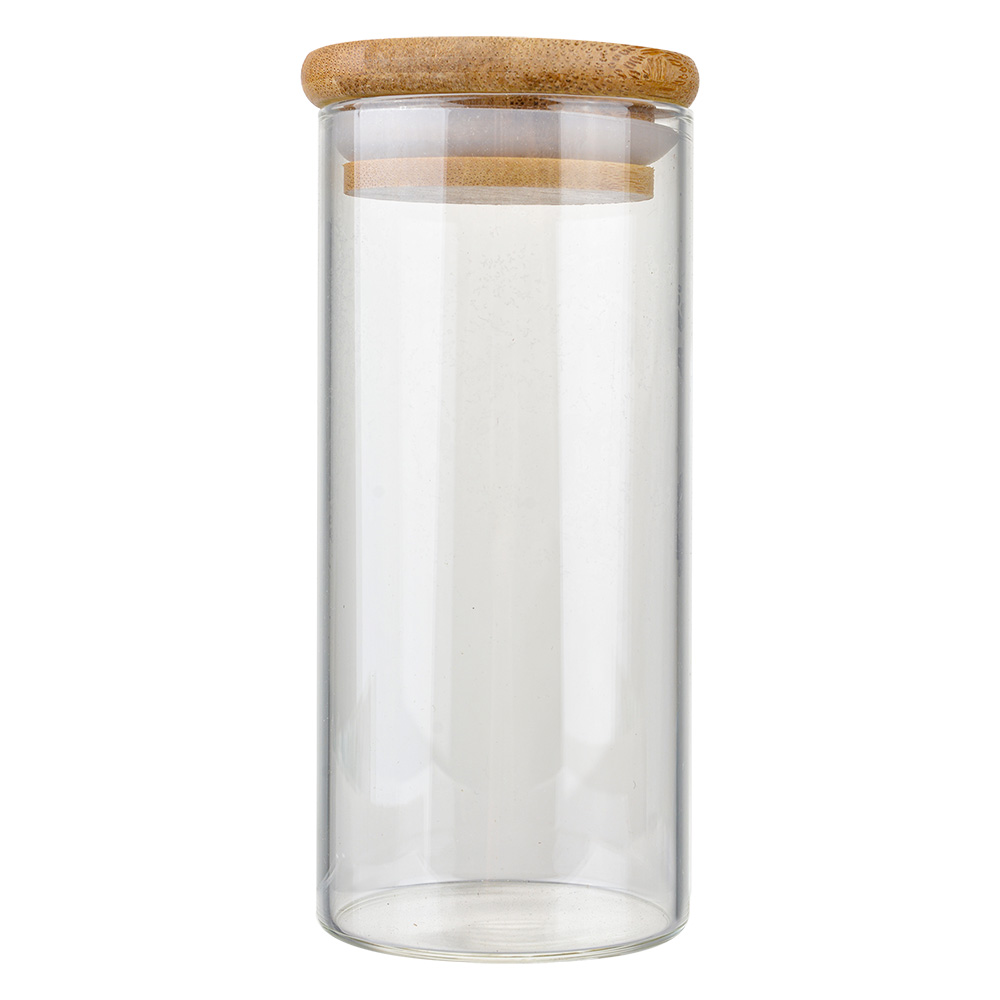 Vorratsdose mit Deckel Transparent Ø 5x13 cm