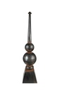 Décoration Noir 19x19x89 cm