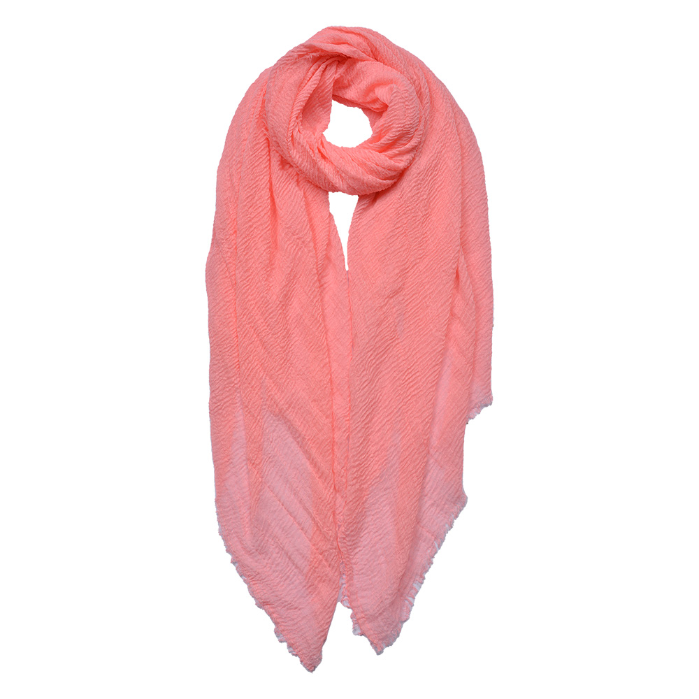 Foulard Donna Stampato Rosa 90x180 cm