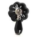 Türknopf Schwarz 4x8x6 cm / S3 cm