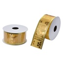 Schleife Goldfarbig 3.8 cm x 2.7 m