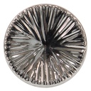 Türknopf Silberfarbig Ø 4x3 cm / S3 cm
