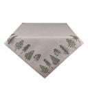 Nappe Beige, Vert 100x100 cm