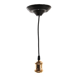 [5LL-95P] Pendentif en cordon Rose Ø 14x150 cm E27/max 1x60W