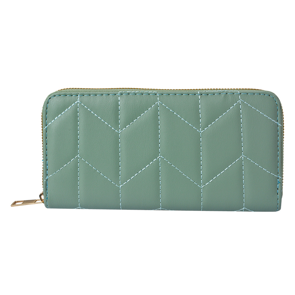 Portemonnee 19x9 cm groen