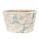 Blumentopf für Innen Beige Grün 25x16x15 cm