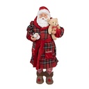 Christmas Decoration Santa Claus Red White 27x13x50 cm