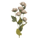 Branche de décoration avec fleurs Gris Vert 10x10x63 cm