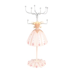 [65877] Porta Gioielli Rosa Ø 7x19 cm