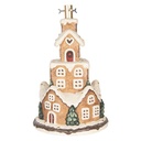 Support d'arbre de Noël Marron Blanc Ø 35x57 cm