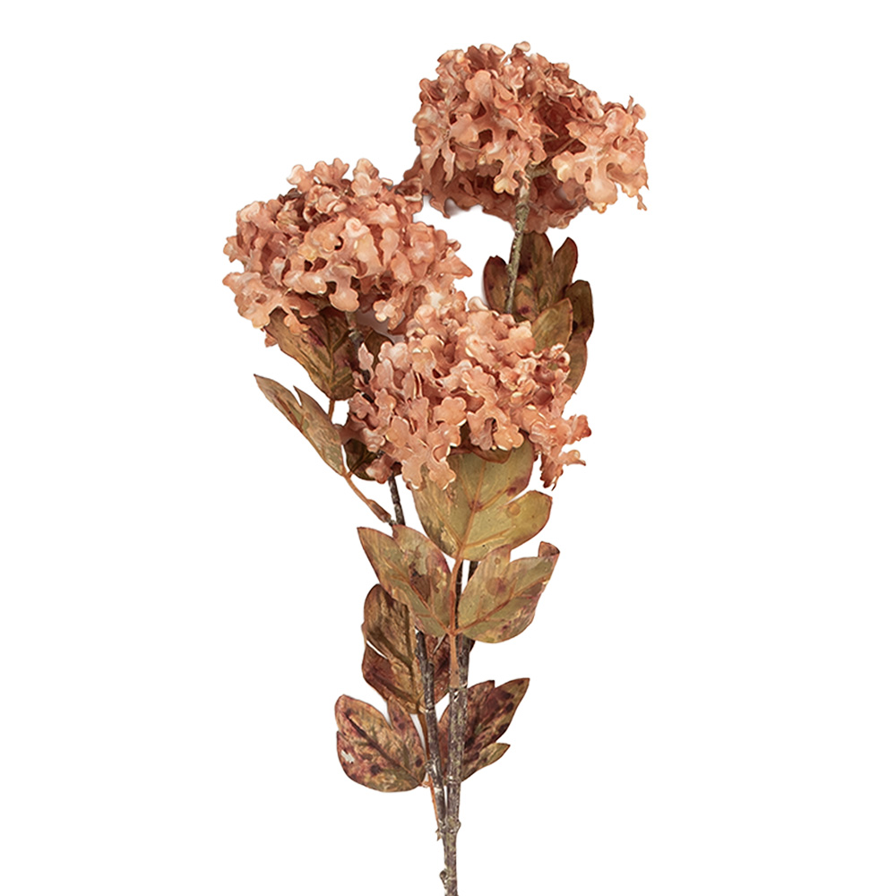 Decoratie tak met bloemen 10x8x76 cm