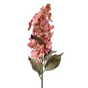 Deko Ast mit Blumen Rosa Grün 10x8x71 cm