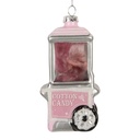 Christmas Bauble Pink 6x5x11 cm
