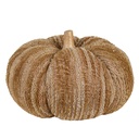 Decoration Pumpkin Brown Beige Ø 25x16 cm