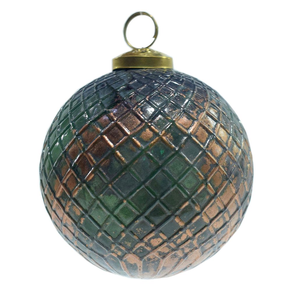 Palla di natale Verde Ø 10x10 cm