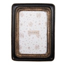 Bilderrahmen Schwarz Goldfarbig 15x2x20 cm / 10x15 cm