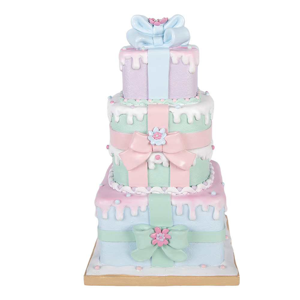 Decoratie van opgestapelde cadeautjes 19x18x30 cm