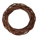 Decoration Garland Brown Ø 20x4 cm