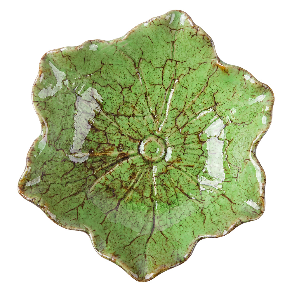 Decoratie schaaltje bloem Ø 18x5 cm