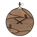 Horloge murale Marron 60x4x72 cm / 1xAA