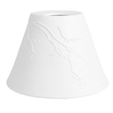 Lampe Schirme Hänger Weiß Ø 15x10 cm